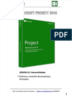 Microsoft Project 2016 - CACP PERU