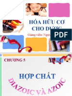 Chương 5 - Hợp Chất Diazoic Và Azoic - New