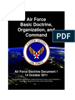 AFDD 1 (2011) - AF Basic Doctrine, Organization, and Command