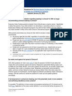 VDH FAQs For Revised Interim Guidance For The Prevention of COVID-19 in Virginia K12 Schools