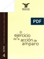 El Ejercicio de La Accion en El Juicio de Amparo