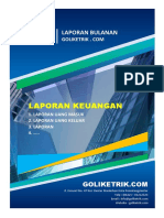 Cover Laporan Biru