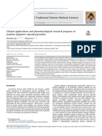Clinical Applications and Pharmacological Resea - 2021 - Journal of Traditional