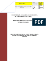 5. f005 Propuesta de Niveles de Competencia Para El Catalogo Nacional de Cualificaciones