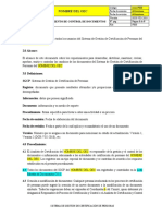 f008 Procedimiento de Control de Documentos