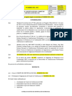 6. f006 Acta de Constitucion Del Comite de Certificacion Del Oec