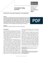 A Modular Torsioanl Actuator Using Shape Memory Alloy Wires