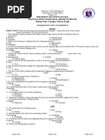 Summative Test in MAPEH 8