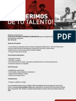 ¡Requerimos de Tu Talento!