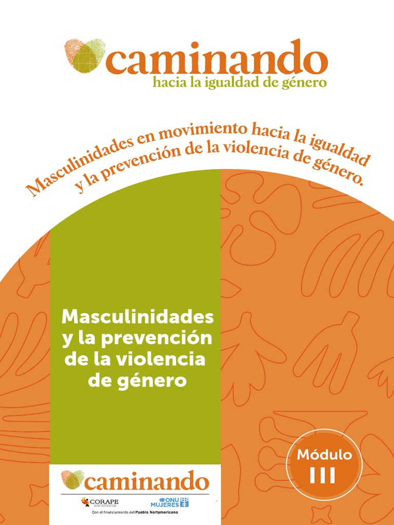 Masculinidades y prevención de violencia | PDF | La violencia contra ...