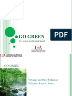 Go Green Guide Save Money Environment