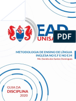 Apostila de Metodologia do Ensino da Língua Inglesa no E.F. e E.M.