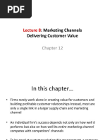 Marketing Channels Delivering Customer Value