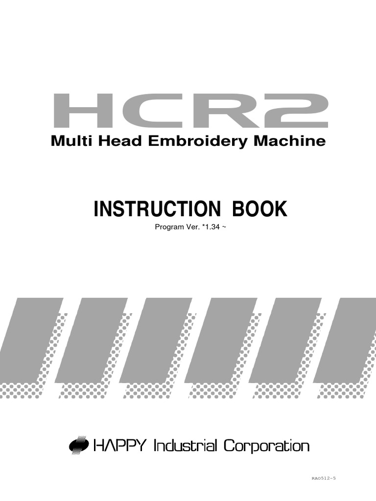 Manual Operators hcr2 v134 PDF Screw Electrical Connector