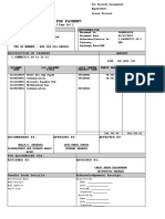 Request For Payment: Payee Information