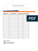 Gatekeeper Complete Contract Management Template 2021