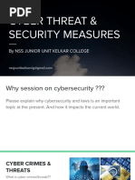 Presentation On Basics of Cyber Security