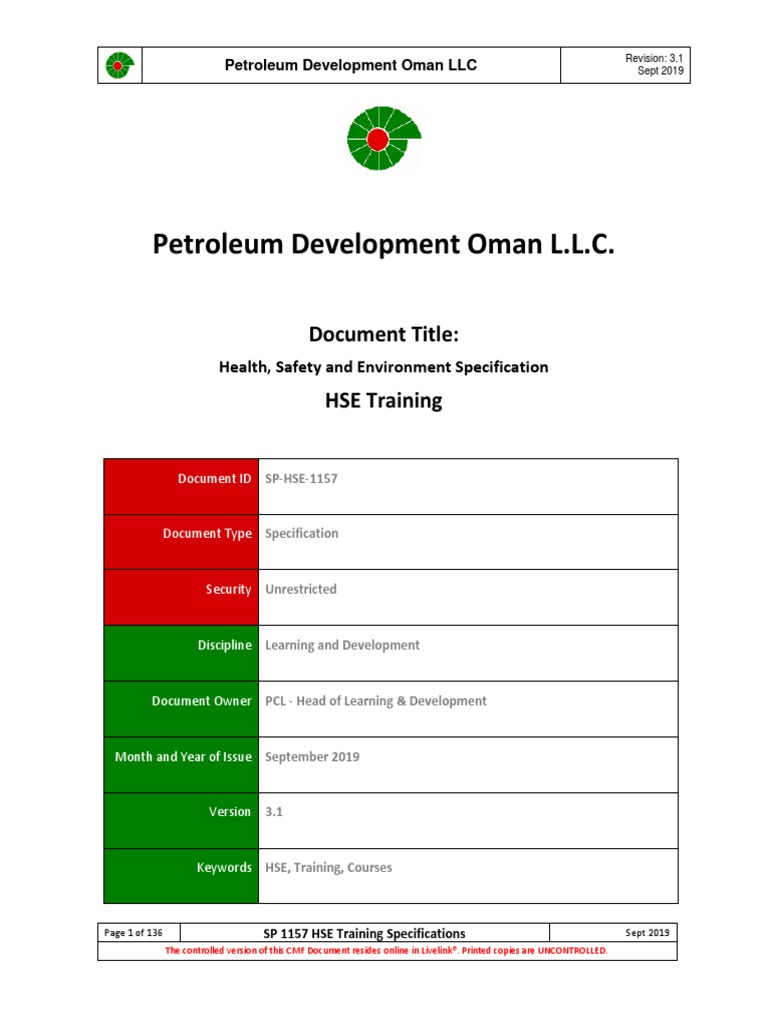 SP 1157 | PDF | Safety