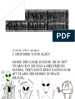 Draw Your Own Alien