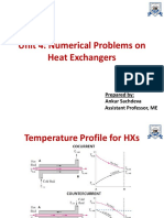 Numerical Problems On HXs (LMTD Method)
