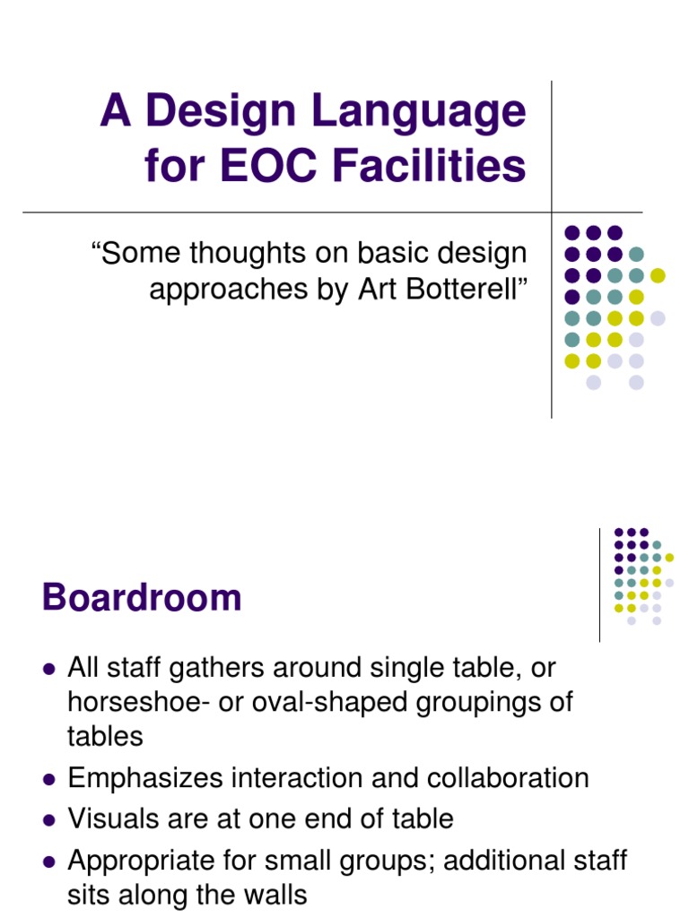 EOC Design Approaches and Activation | PDF | Incident Command System ...