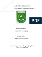 Makalah Etika Keperawatan Naina Syahrieni