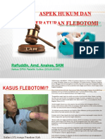 Aspek Hukum Dan Perundang Undangan Flebotomi Kolaka PDF Free
