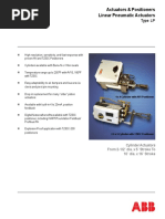 Actuators & Positioners Linear Pneumatic Actuators: Data Sheet