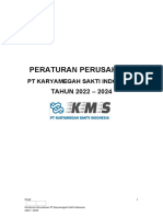 Peraturan Perusahaan KMS 2022