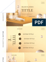 Tittle: Brand Planning