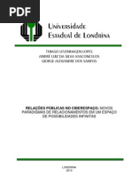 Relações Públicas no Ciberespaço