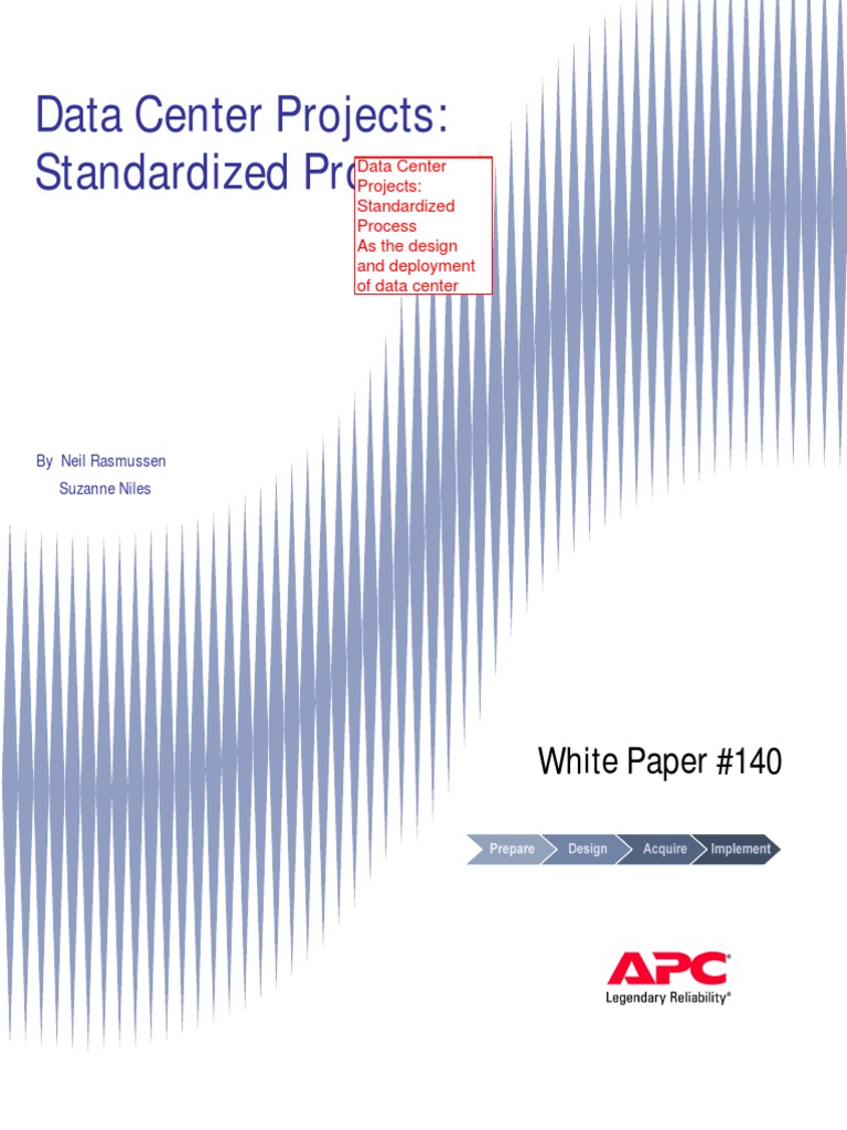 APC Data Center Projects Standardized Projects | PDF | Computers