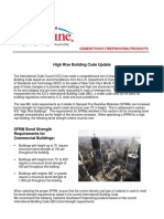 SFRM High Rise Building Code Update