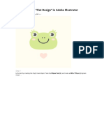 Create A Frog's "Flat Design" in Adobe Illustrator: Step 1