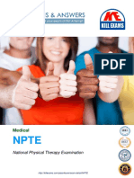 Medical: National Physical Therapy Examination