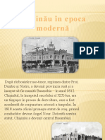 Chisinau in Epoca Moderna