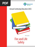 Annual Continuing Education (ACE) : Fire and Life Safety