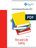 Annual Continuing Education (ACE) : Fire and Life Safety