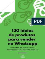 130 ideias de produtos para vender no Whatsapp