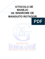 21 Protocolo de Manejo de Manguito Rotador