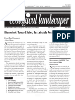 Fall 2006 The Ecological Landscaper Newsletter