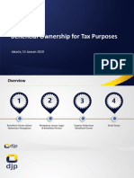Beneficial Ownership For Tax Purposes (Untuk Dishare)