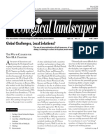 Fall 2007 The Ecological Landscaper Newsletter