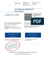 Persönliches Corona-Zertifikat Für Emilia Stefania Busila // Sars-Cov-2-Pcr