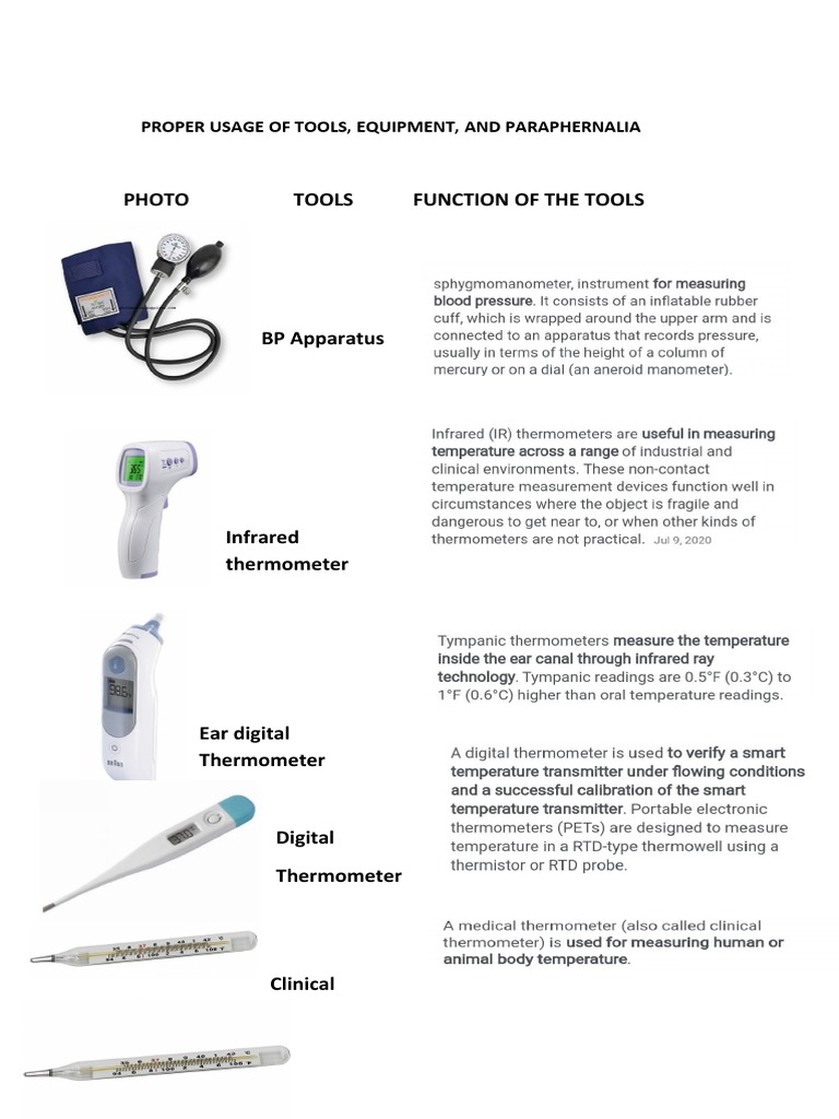 Photo Tools Function of The Tools | PDF
