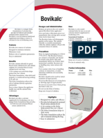 Bovikalc: Uses Description Dosages and Administration