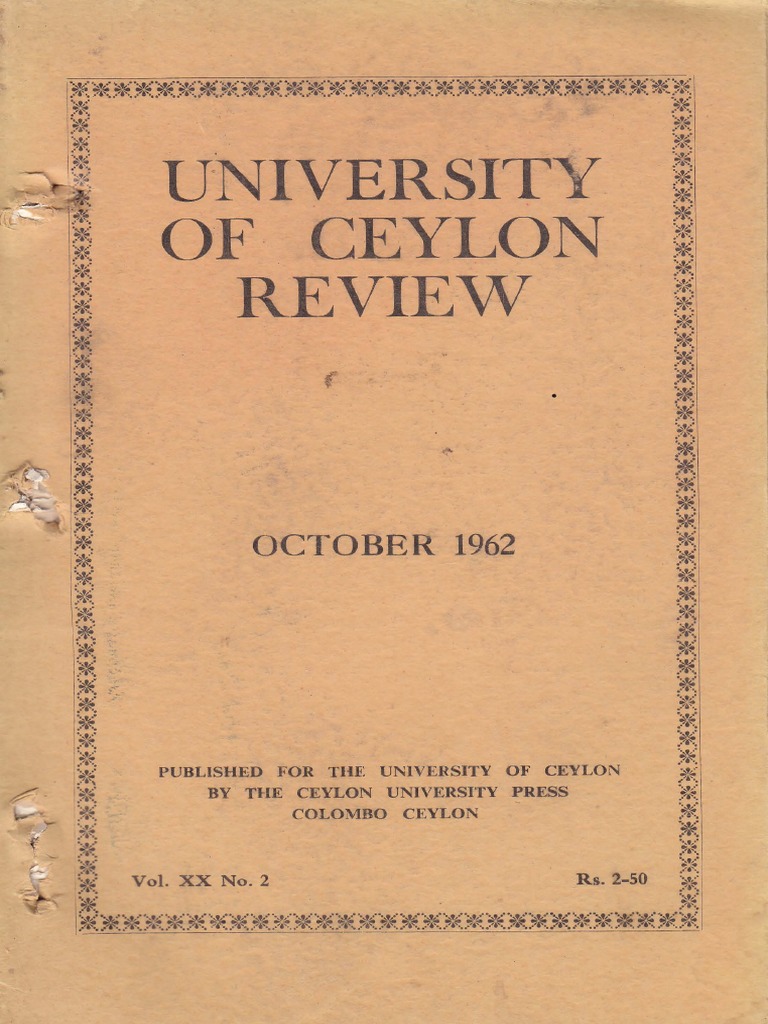 University Of Ceylon : Shirley De Alwis: The Hand behind Peradeniya ...