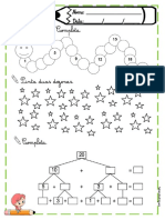 Ficha de Matemática - 1º Ano (Até Ao #20)