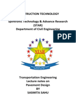 Construction Technology. 4th Sem Civil