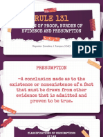 001rule 131 Sec. 3 Disputable Presumptions 20 Files Merged 2 Files Merged